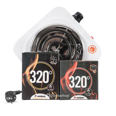 Pack éléphant + charbons 320°
