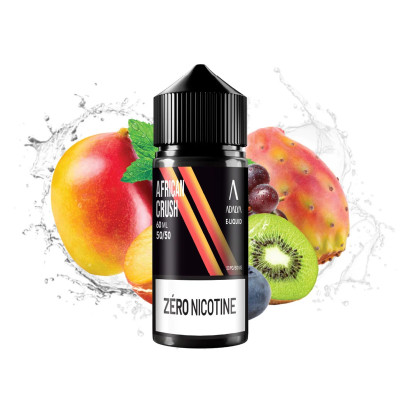 E-Liquide Adalya 60ml - African Crush (Raisin - Myrtille  Mangue - Kiwi - Cactus - Menthe)