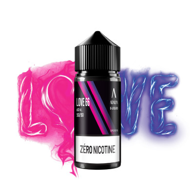 E-Liquide Adalya 60ml - Love 66 (Fruit de la passion - Pastèque - Melon)