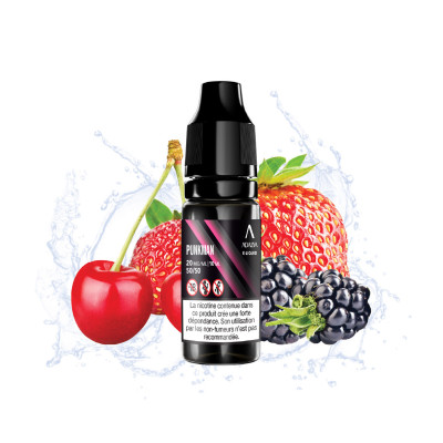 E-Liquide Adalya 10ml - Punk Man (Cerise - Fraise - Mûres sauvages)