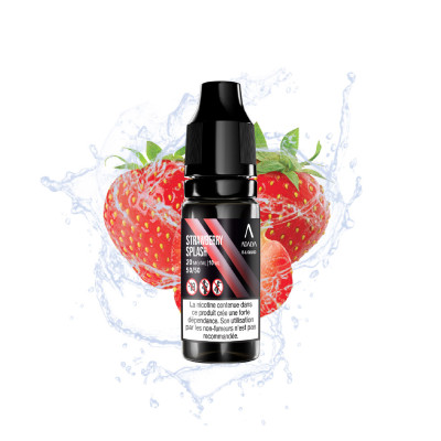 E-Liquide Adalya 10ml - Strawberry Splash (Fraise juteuse et intense)