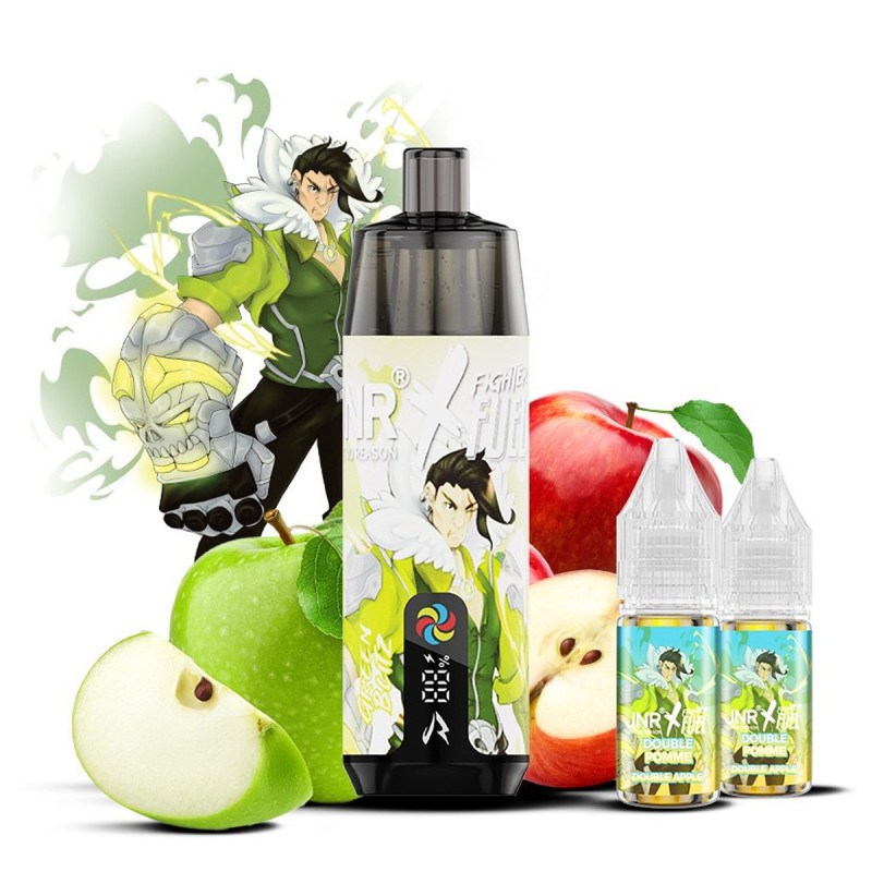 Puff Shisha Plus 28K JNR X Fighter Fuel - Green Blitz