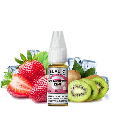 E-Liquide ELFLIQ 10ml Elfbar - Fraise Glacée