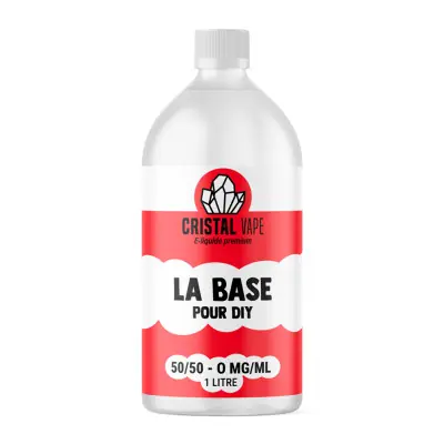 Base 50PG/50VG Crystal Vape 1L