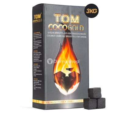 TOM Cococha Premium Gold 3kg charcoal